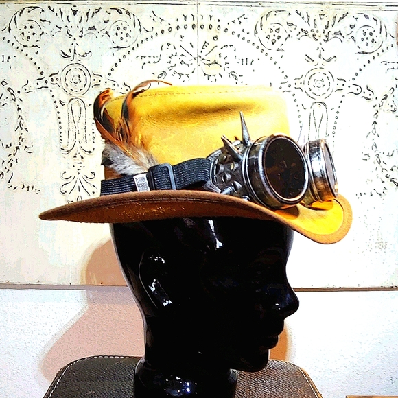 Leather Stoker SteamPunk Hatter from San Francisco